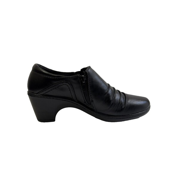 easy street Shoes - Easy Street Comfort Wave Ankle Booties Women 7.5 Black  Casual.
